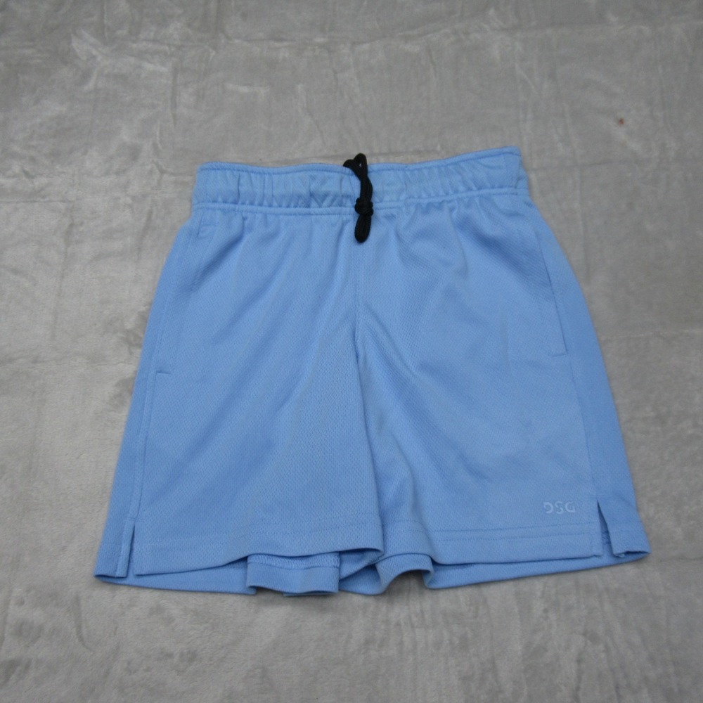DSG Shorts Kids XS Blue Athletic Lightweight Mesh Drawstring‎ Summer NEW